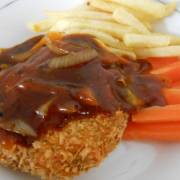 Recook resep Steak Tempe